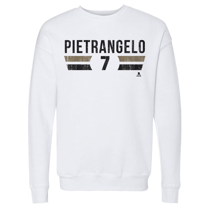 Vegas Golden Knights Alex Pietrangelo Vegas Font Crewneck