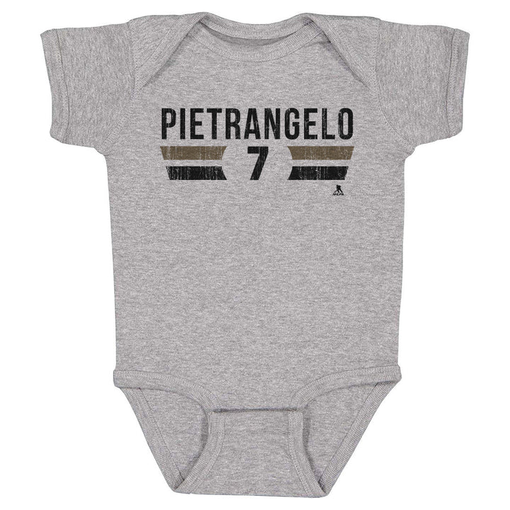 Vegas Golden Knights Alex Pietrangelo Vegas Font Onesie