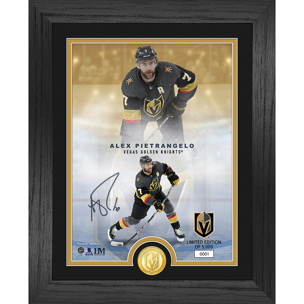 Vegas Golden Knights Alex Pietrangelo NHL Legends Bronze