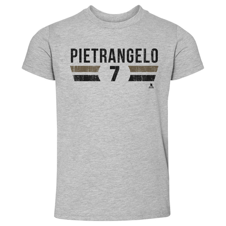 Vegas Golden Knights Alex Pietrangelo Toddler Vegas Font