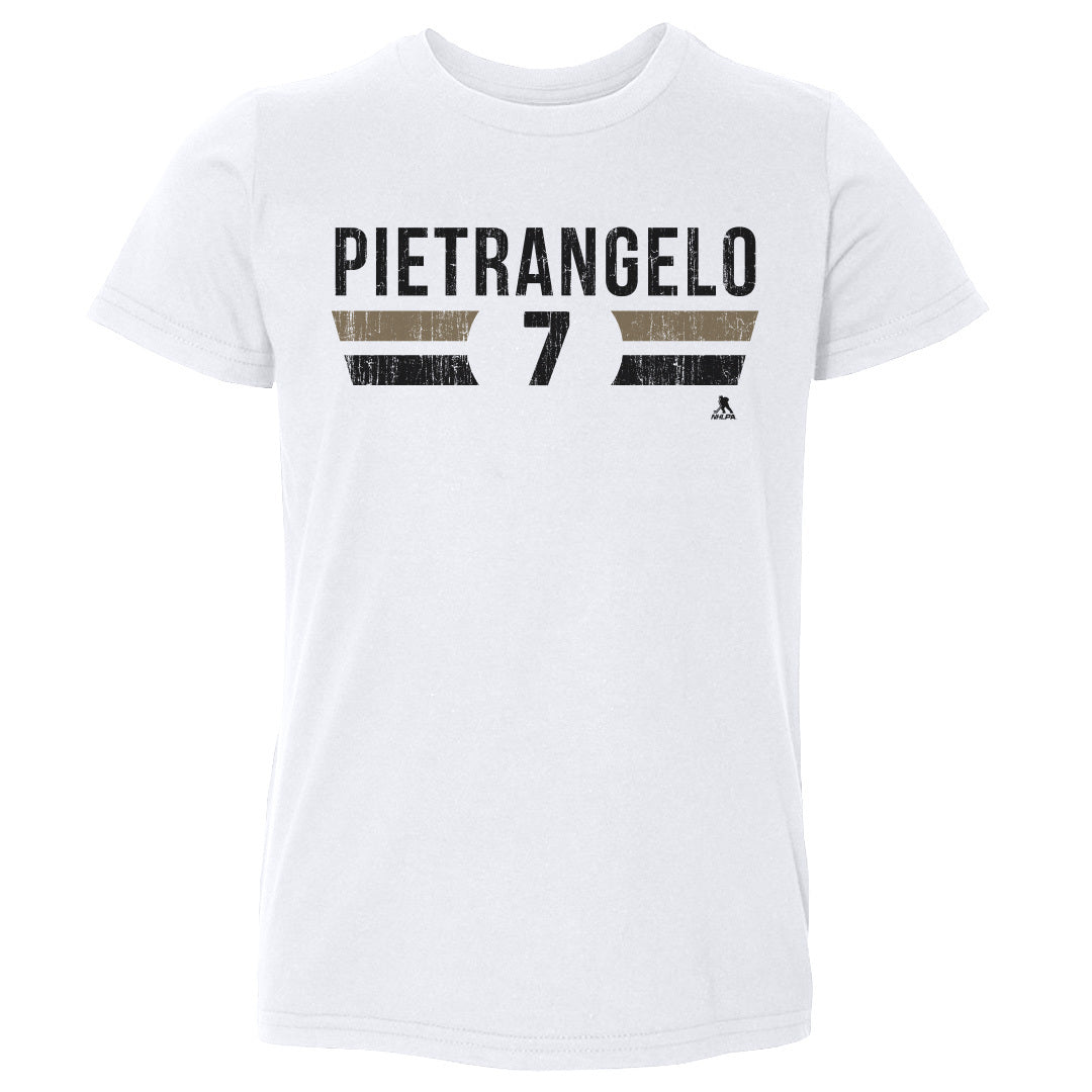 Vegas Golden Knights Alex Pietrangelo Toddler Vegas Font