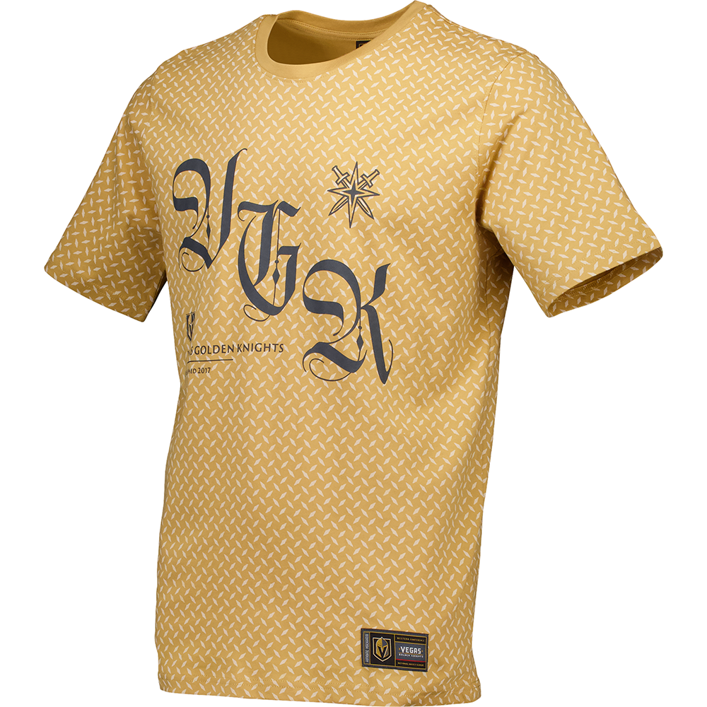 Vegas Golden Knights All Over Pigment Tee - Shirt