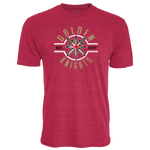 Vegas Golden Knights Alternate Logo Cashword Tee - RED
