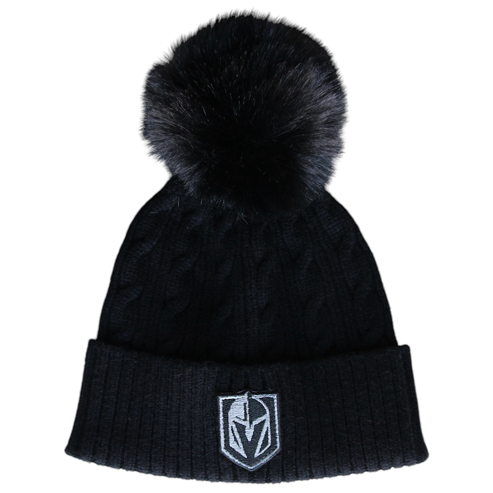 Vegas Golden Knights Audrey Knit - BLACK - Headwear