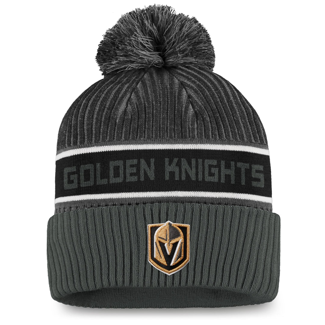 Vegas Golden Knights Authentic Pro Pom Knit - Headwear