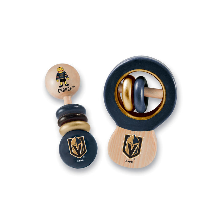 Vegas Golden Knights Baby Rattles 2-Pack - Games & Toys