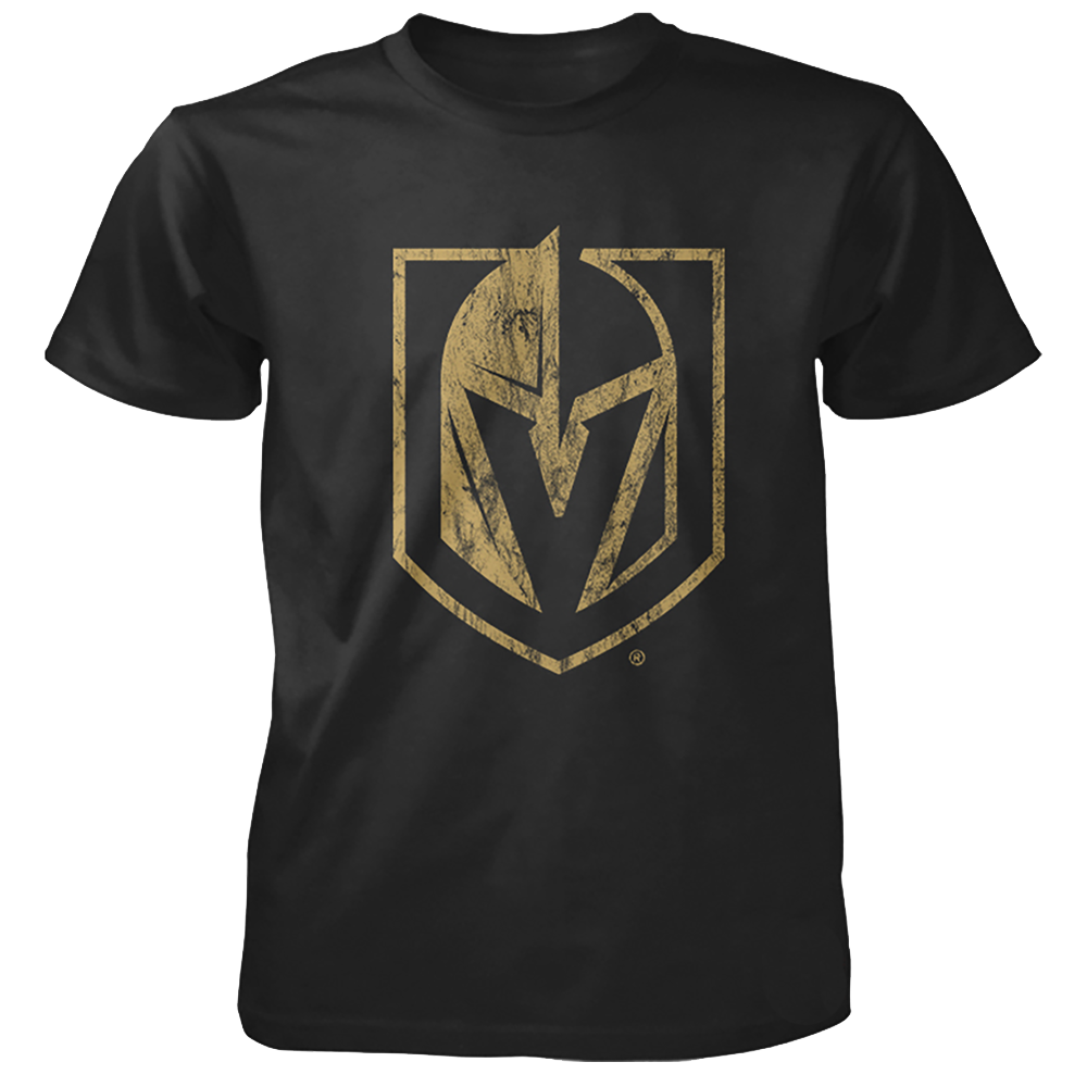 Vegas Golden Knights Battle Helmet Tee - Shirt