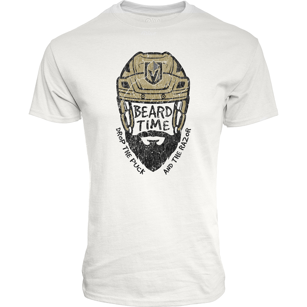 Vegas Golden Knights Beard Time Tee - Shirt