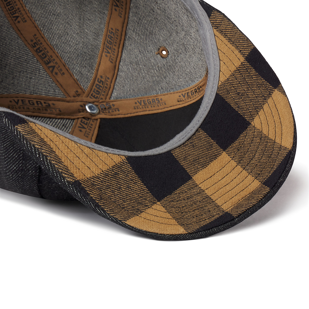 Vegas Golden Knights Black Denim Cap - BLACK / OSFM