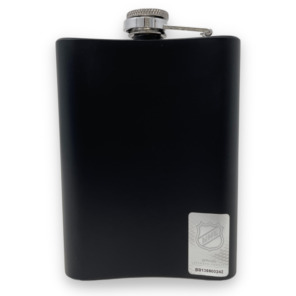 Vegas Golden Knights Black Embossed 8oz Flask - Drinkware