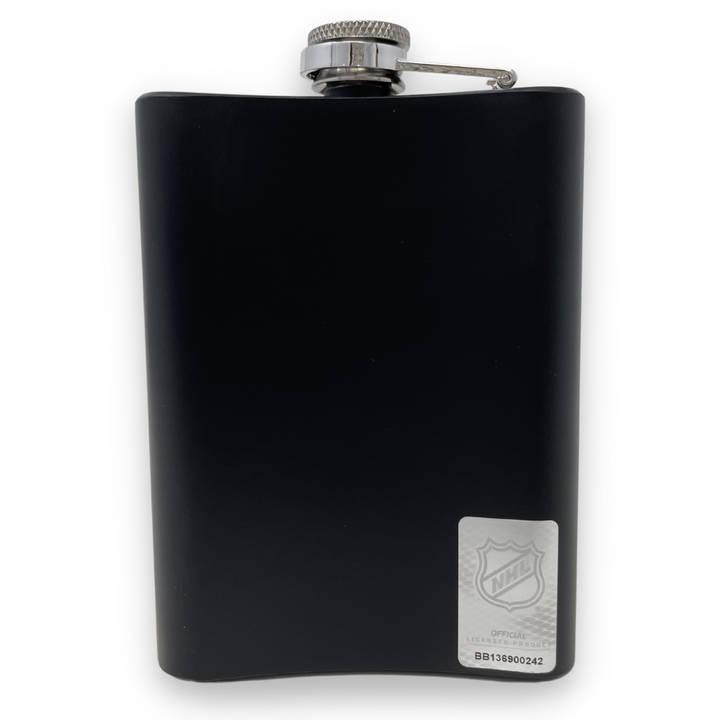 Vegas Golden Knights Black Embossed 8oz Flask - Drinkware