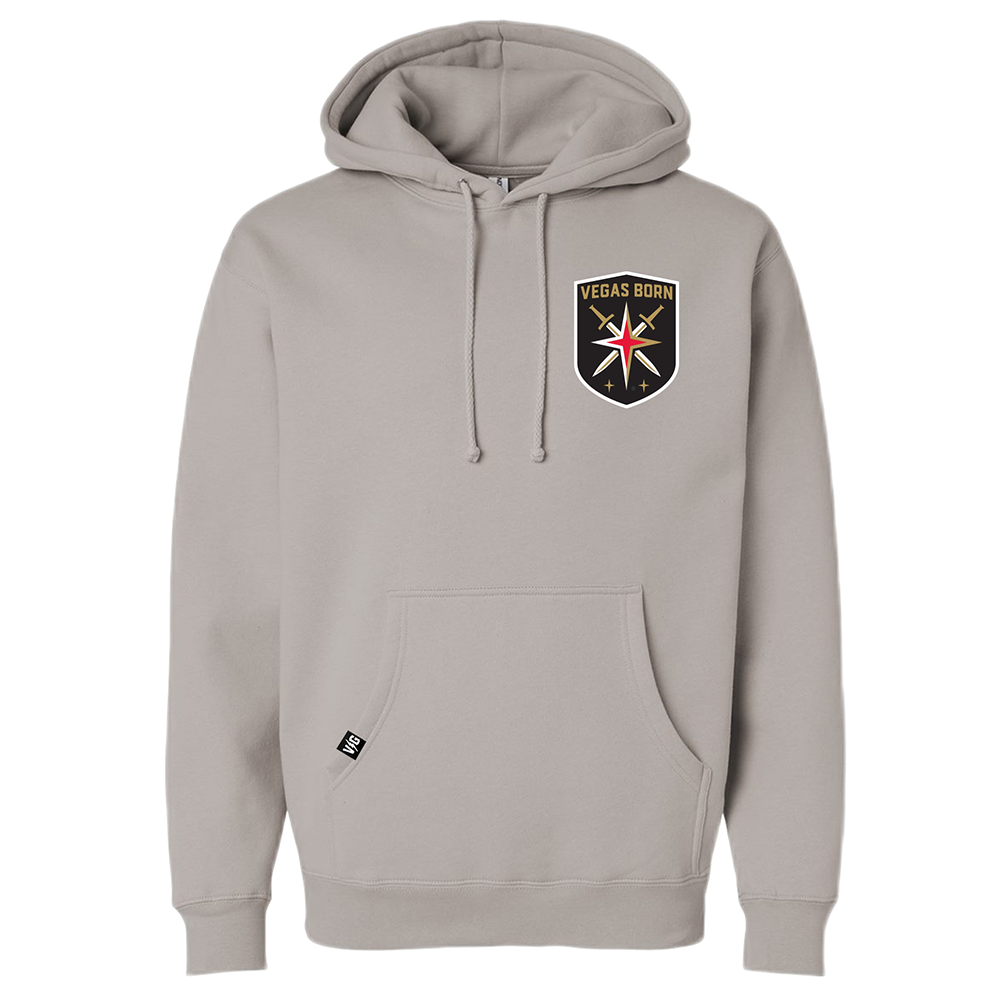 Vegas Golden Knights Vegas Born Shield Hoodie - Outerwear