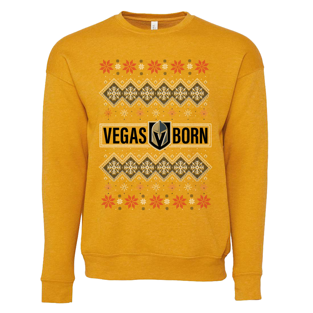 Vegas Golden Knights Vegas Born Ugly Sweater - Team