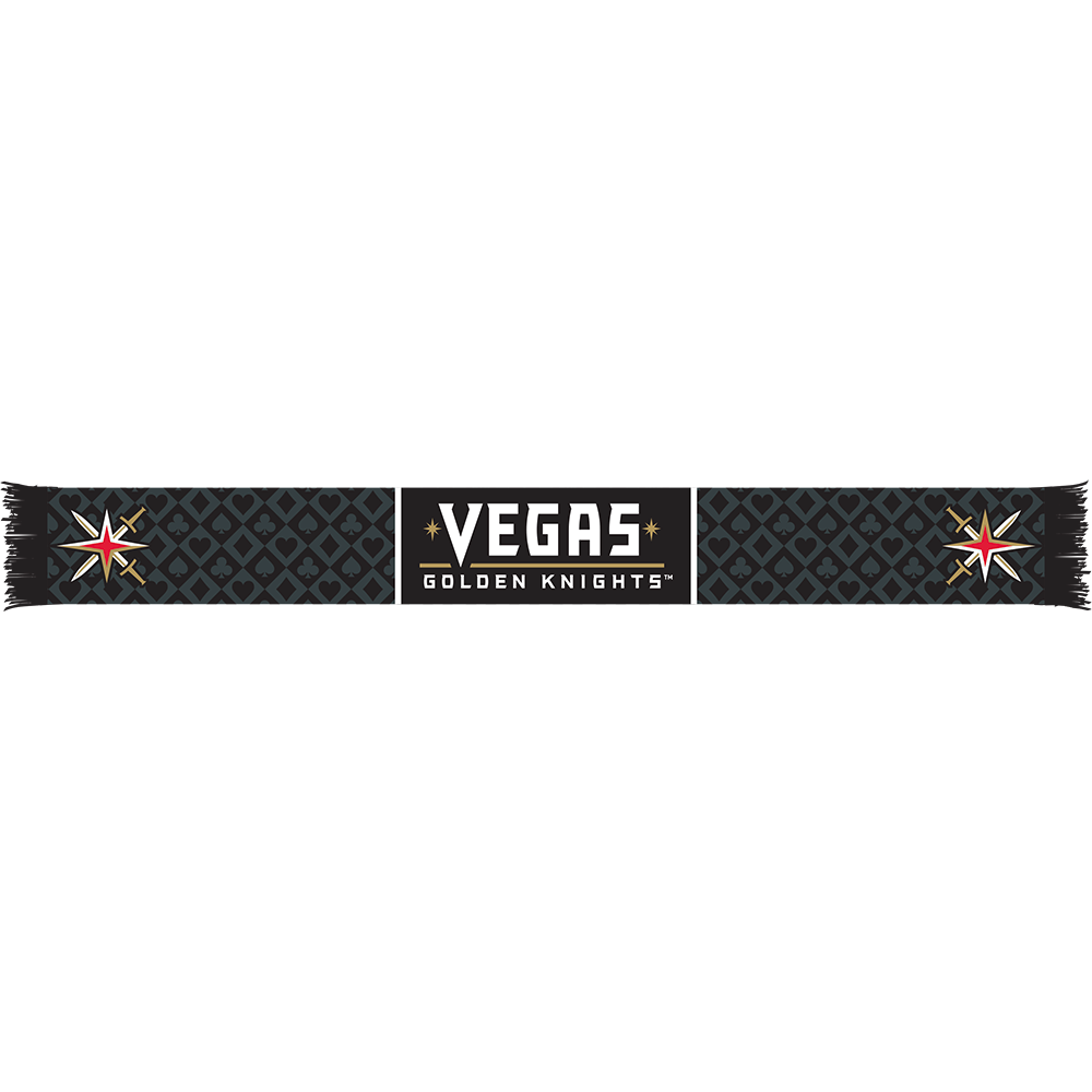 Vegas Golden Knights Card Suite Scarf - Scarf