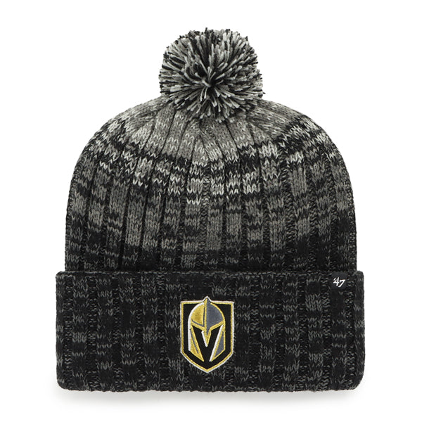 Vegas Golden Knights Cascade Cuff Knit Cap - Black/Gold