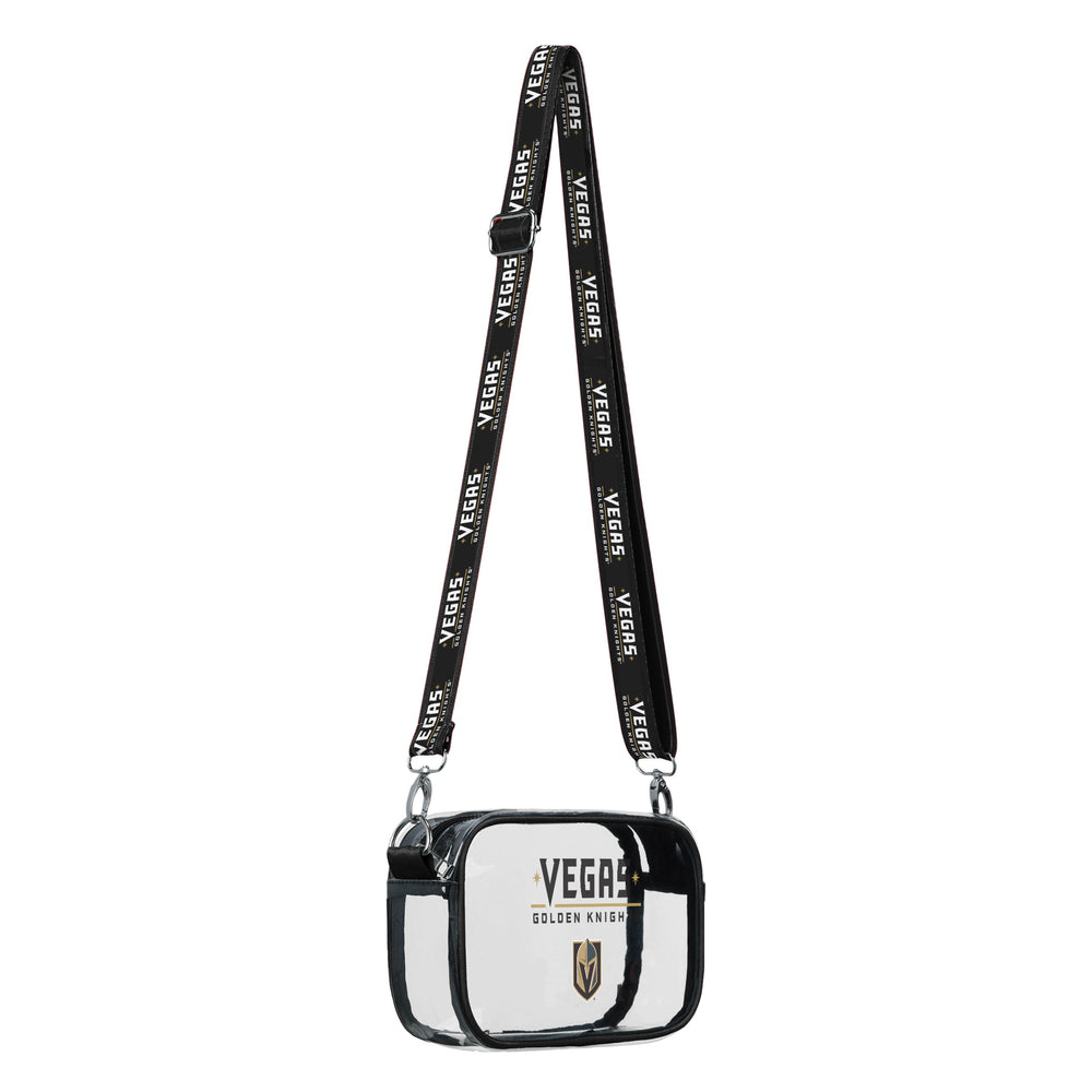 Vegas Golden Knights Clear Crossbody Bag - CLEAR / Each