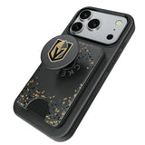 Vegas Golden Knights Confetti PopSockets MagSafe-Compatible PopWallet+