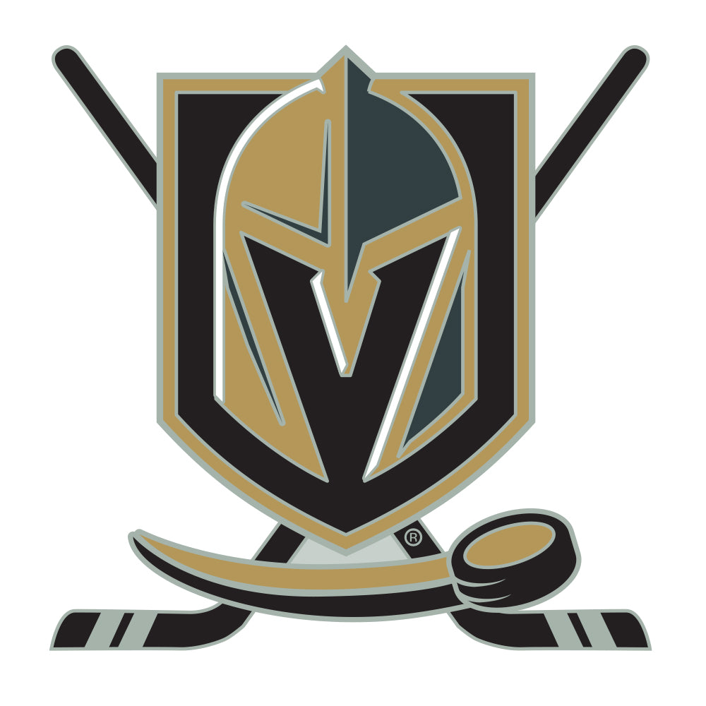 Vegas Golden Knights Cross Sticks Lapel Pin - Collectible