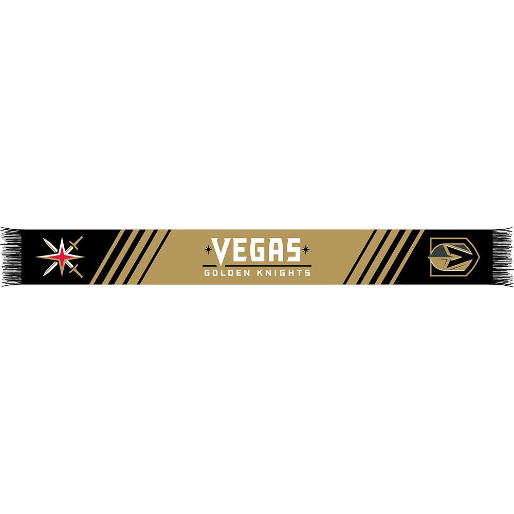 Vegas Golden Knights Diagonal Fade Scarf - Scarf