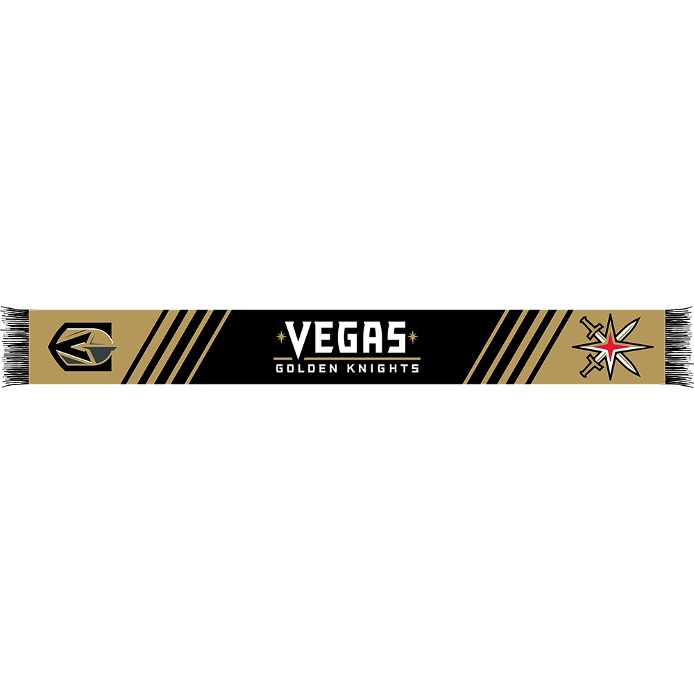 Vegas Golden Knights Diagonal Fade Scarf - Scarf