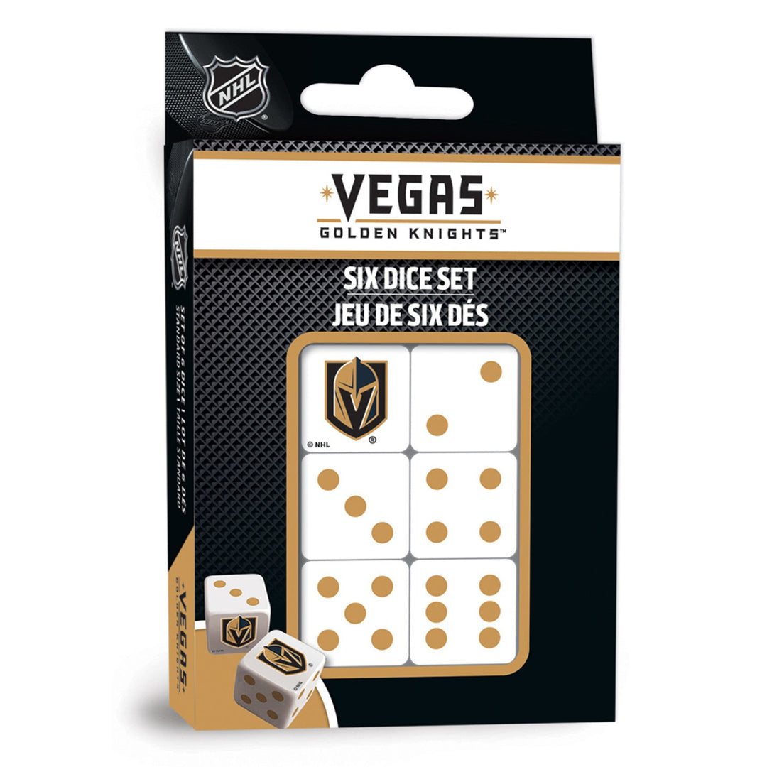 Vegas Golden Knights Dice Set - Games & Toys