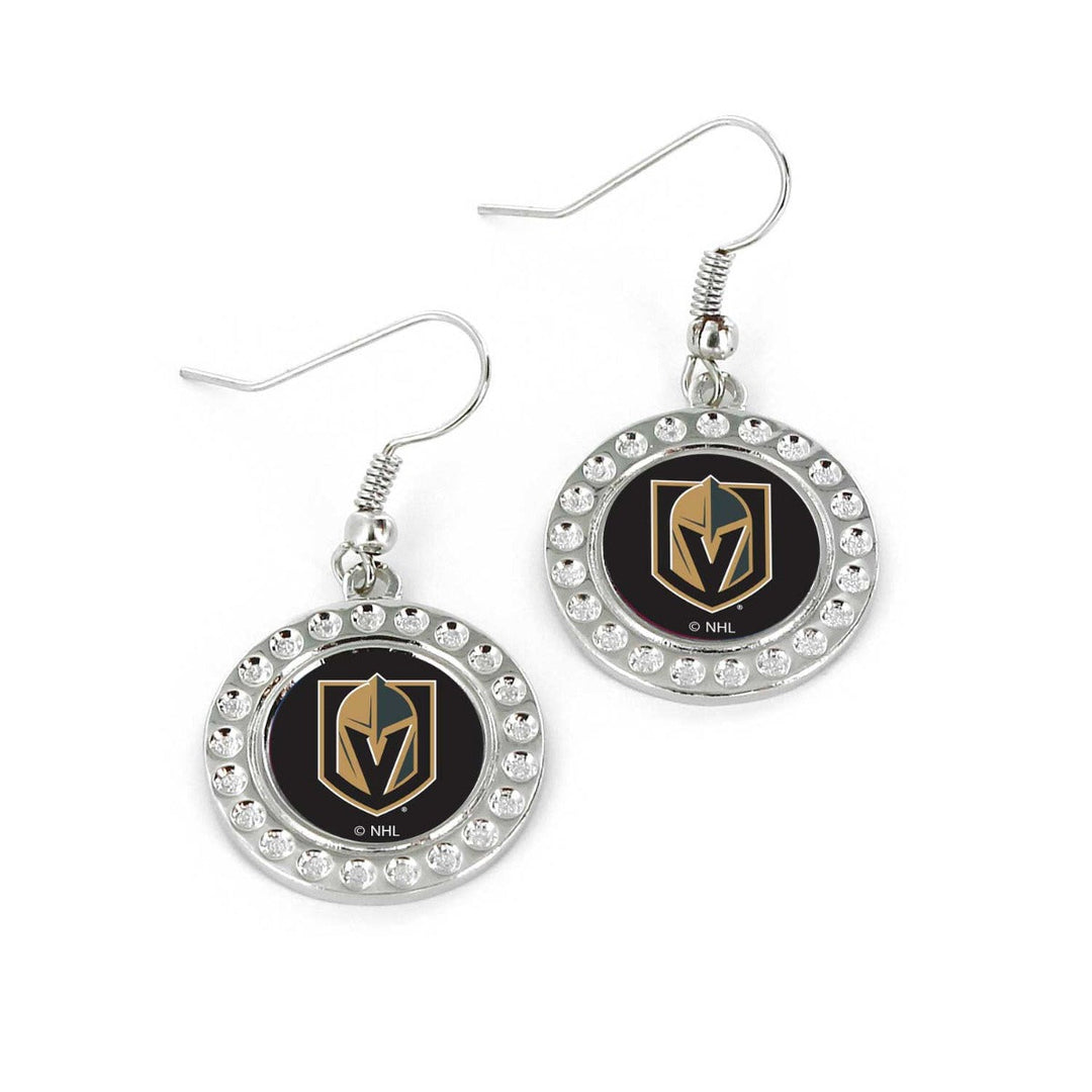 Vegas Golden Knights Dimple Earrings - Earrings