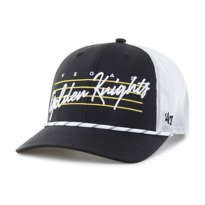 Vegas Golden Knights Downburst Trucker Cap - BLACK