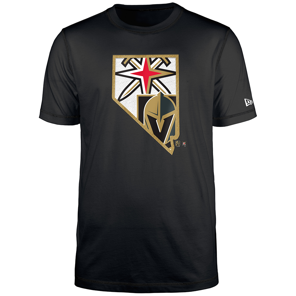 Vegas Golden Knights Dual Logo State Tee - Shirt