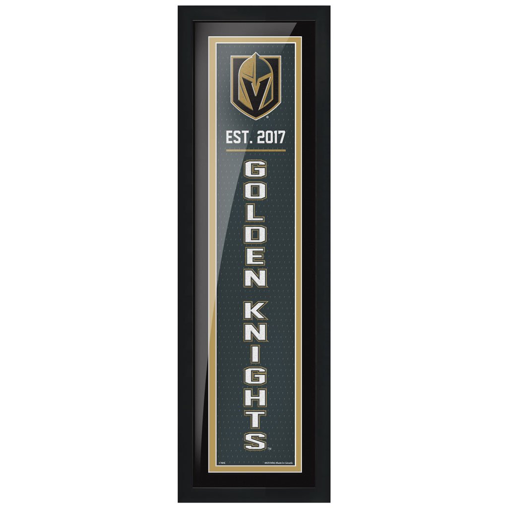 Vegas Golden Knights Established Framed Sign - Décor