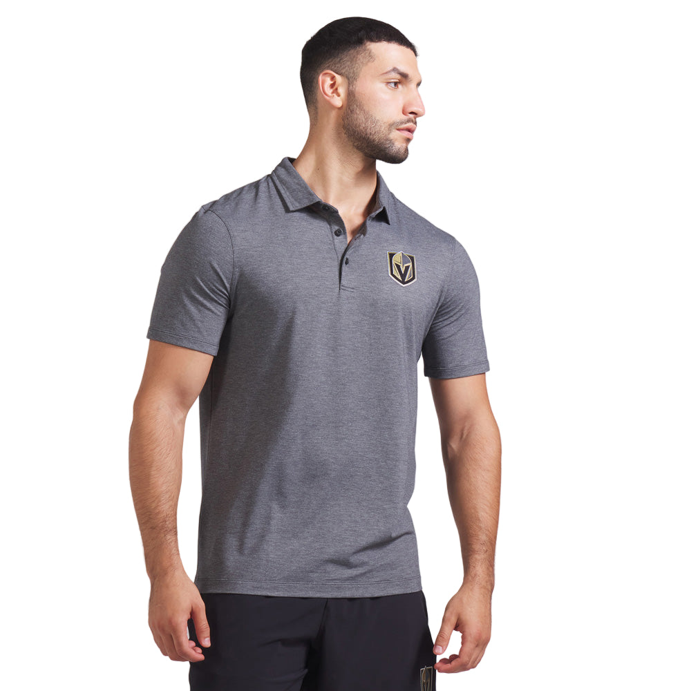 Vegas Golden Knights Evolution Polo - CHARCOAL / X-LARGE