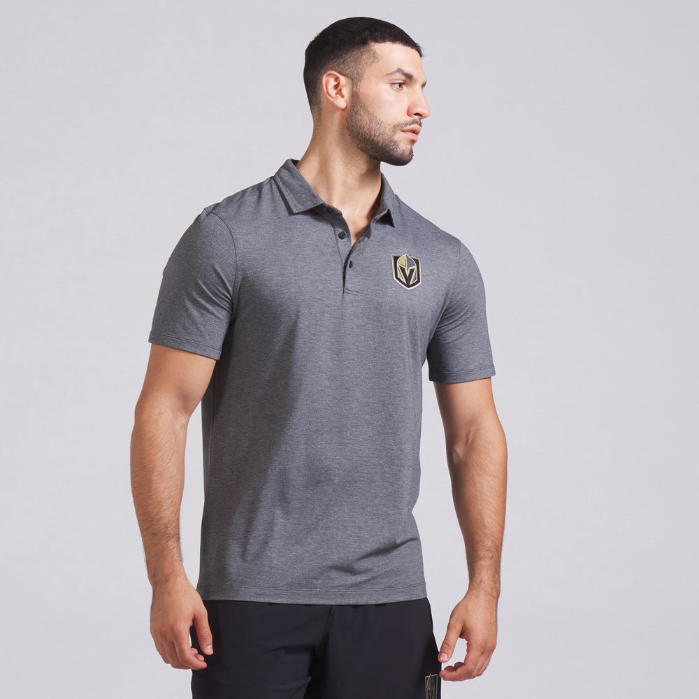 Vegas Golden Knights Evolution Polo - CHARCOAL / X-LARGE