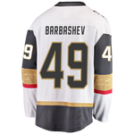 Vegas Golden Knights Fanatics Breakaway Ivan Barbashev Away