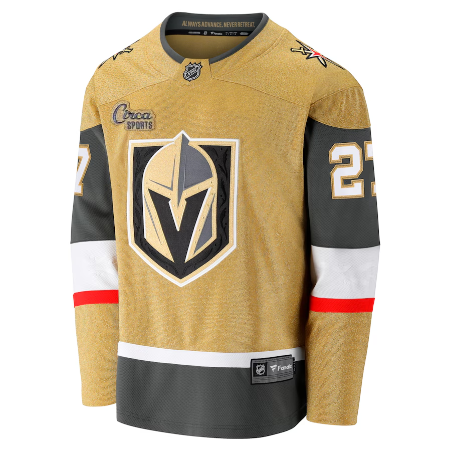 Vegas Golden Knights Fanatics Breakaway #27 Shea Theodore Home Jersey Vegas Golden Knights Fanatics Breakaway #27 Shea Theodore Home Jersey