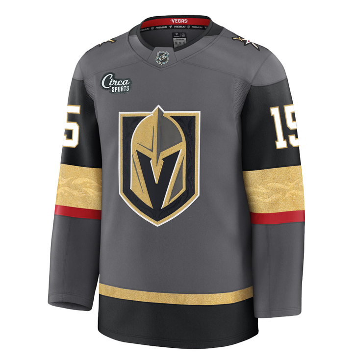 Vegas Golden Knights Premium Stitched Noah Hanifin Jersey, official VGK merchandise