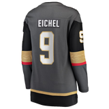 Gray, black, and gold Jack Eichel Jersey for Vegas Golden Knights merchandise