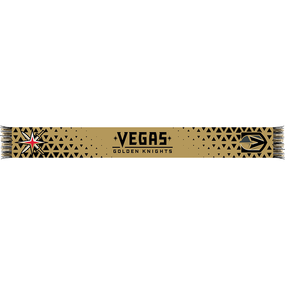 Vegas Golden Knights Geometric Scarf - Scarf