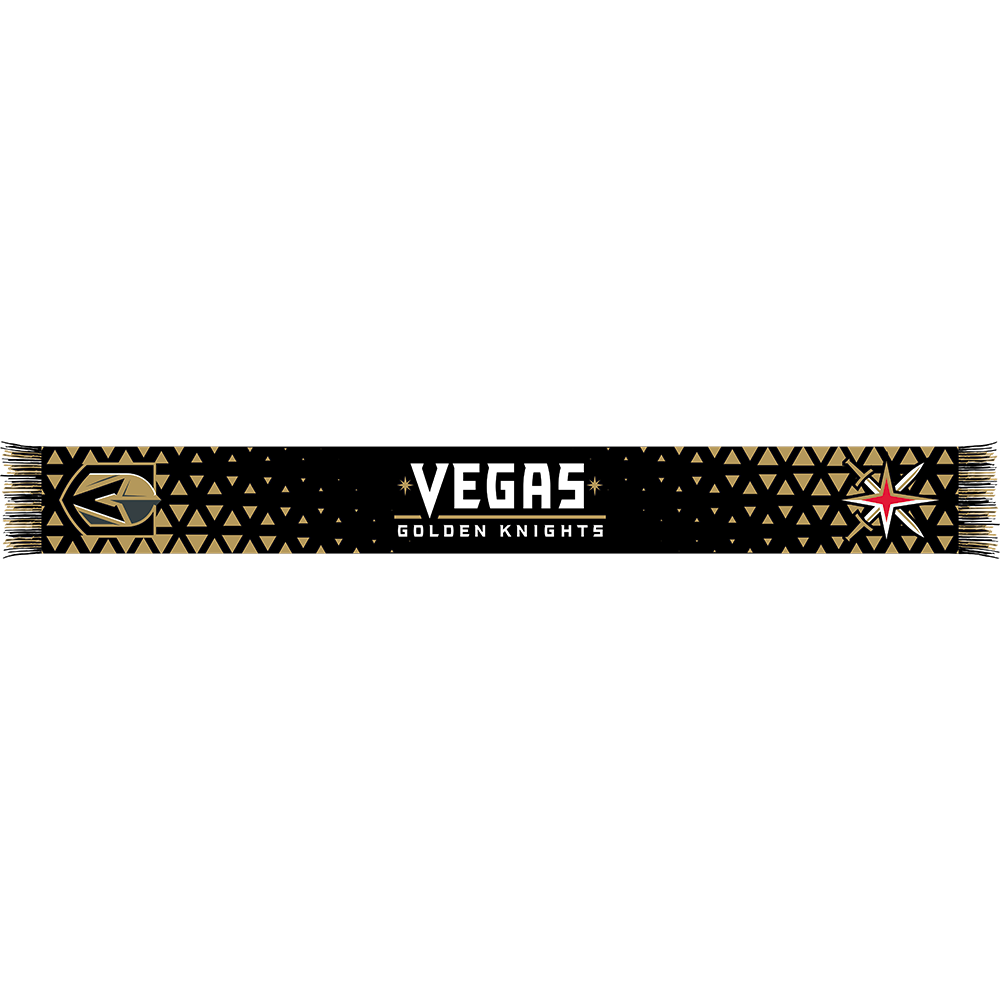 Vegas Golden Knights Geometric Scarf - Scarf