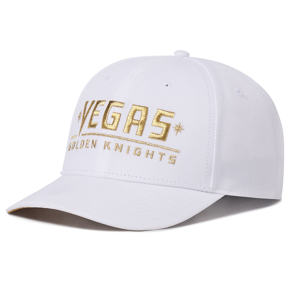 Vegas Golden Knights Gold Wordmark Cap - Headwear