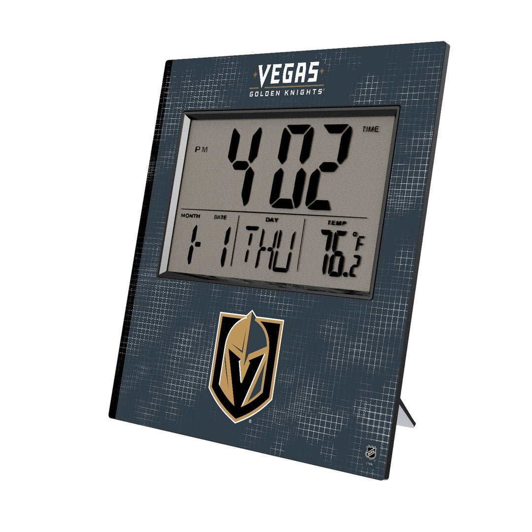 Vegas Golden Knights Hatch Wall Clock - Décor