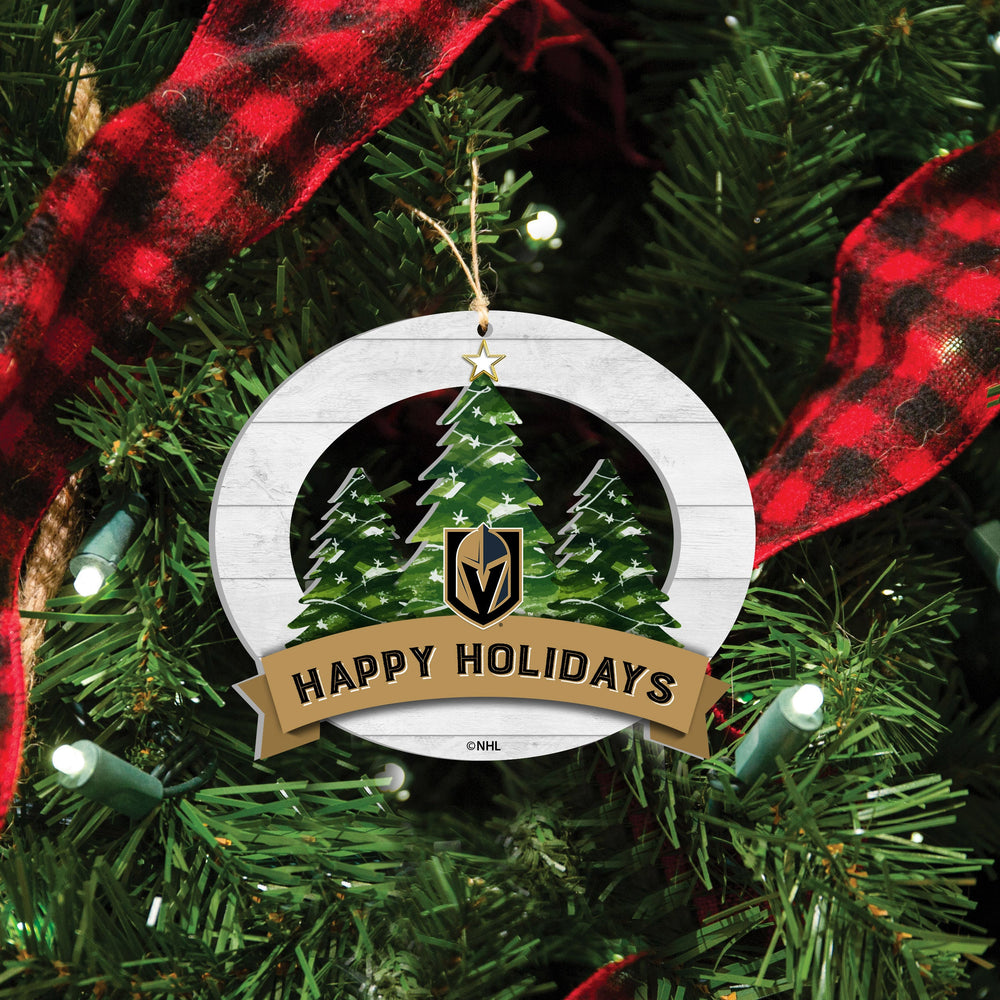 Vegas Golden Knights Holiday Tree Ornament - Décor