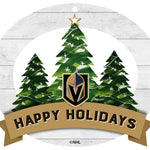 Vegas Golden Knights Holiday Tree Ornament - Décor