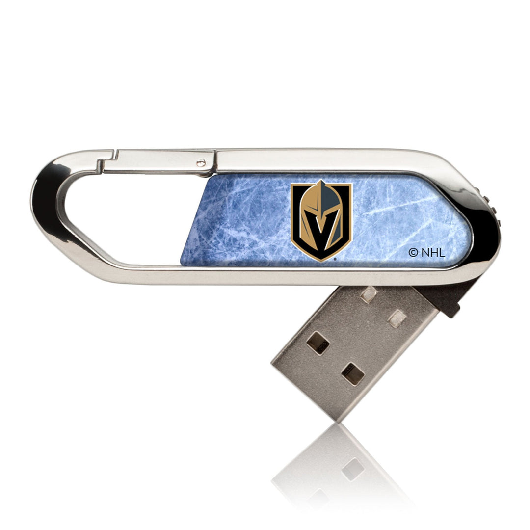 Vegas Golden Knights Ice Flood USB 32GB Clip Style Flash