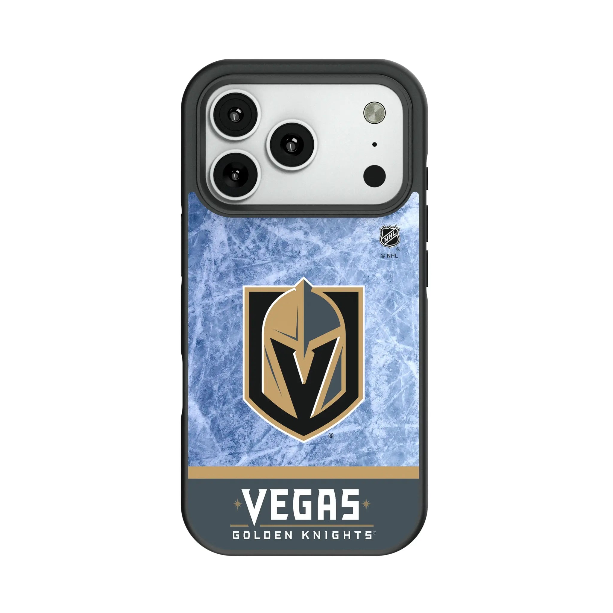 Vegas Golden Knights Ice Wordmark Bump Phone Case - Vegas Team Store