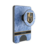 Vegas Golden Knights Ice Wordmark PopSockets MagSafe-Compatible PopWallet+