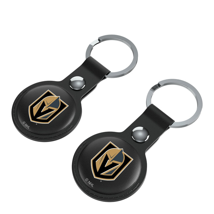 Vegas Golden Knights Insignia Black Airtag Holder 2-Pack