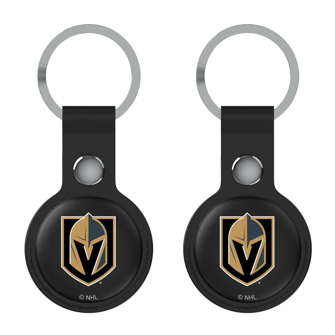 Vegas Golden Knights Insignia Black Airtag Holder 2-Pack