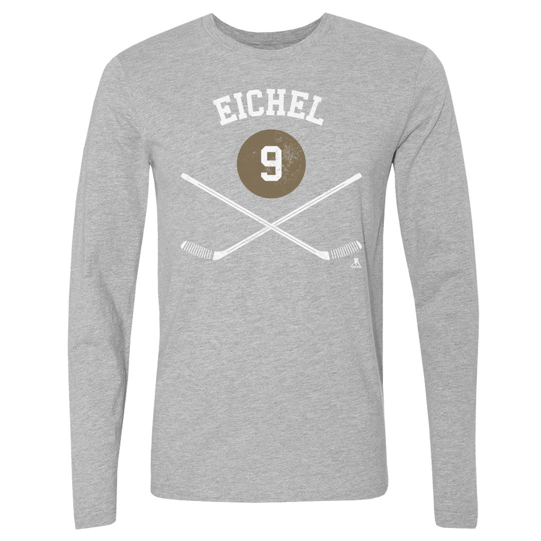 Vegas Golden Knights Jack Eichel Cross Sticks Long Sleeve