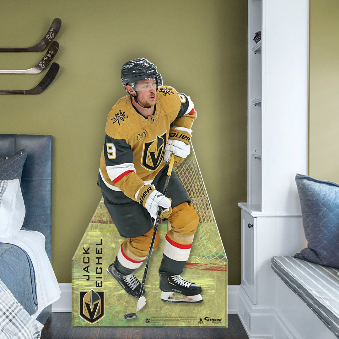 Vegas Golden Knights Jack Eichel Life-Size Foam Core Cutout