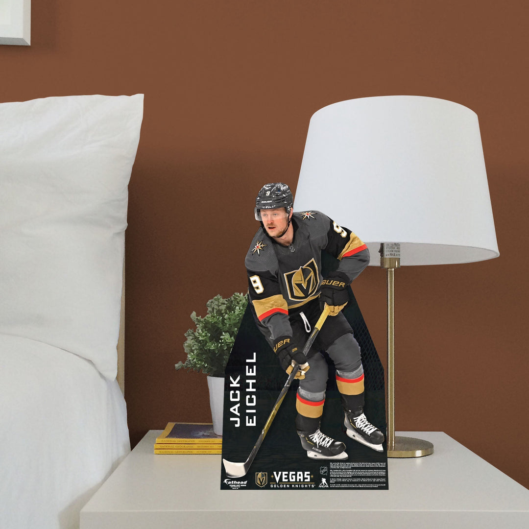 Vegas Golden Knights Jack Eichel Mini Cardstock Cutout