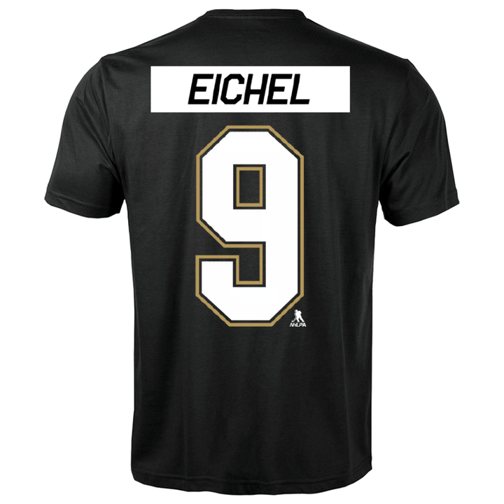 Vegas Golden Knights Jack Eichel Name & Number Tee - Shirt